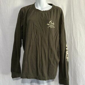Realtree Xtra Men’s Long Sleeve T-Shirt | Olive Green | Size XL